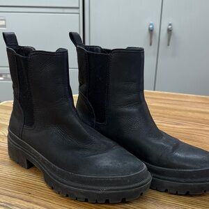 Lucky Brand Black Leather Boots